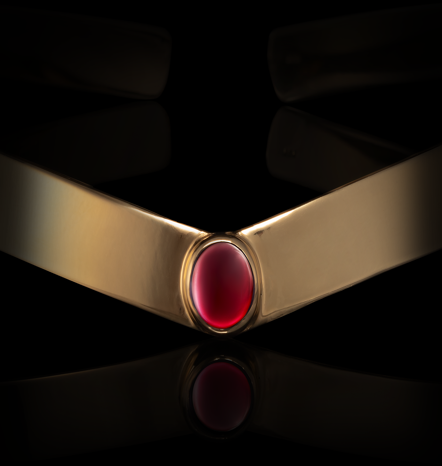 Red Tourmaline Halo