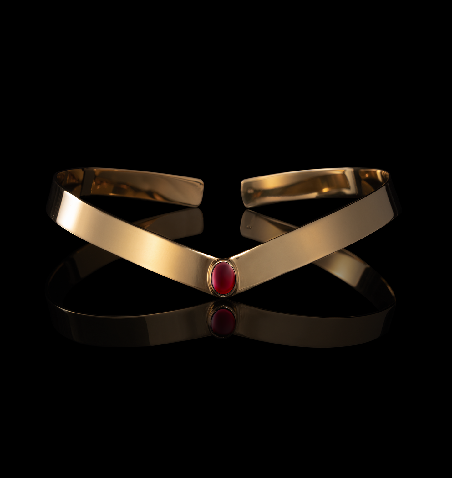 Red Tourmaline Halo