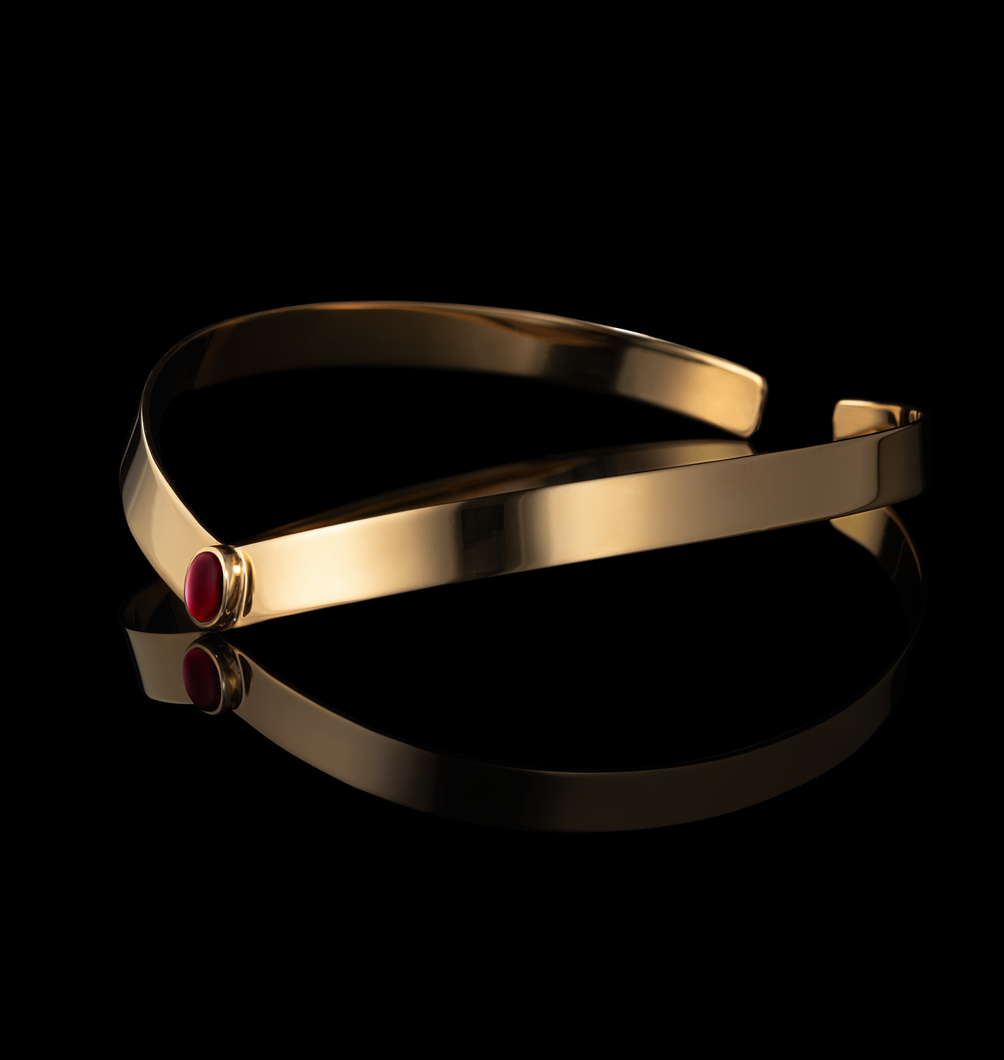 Red Tourmaline Halo