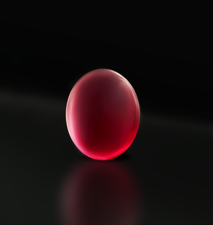 Red Tourmaline Halo